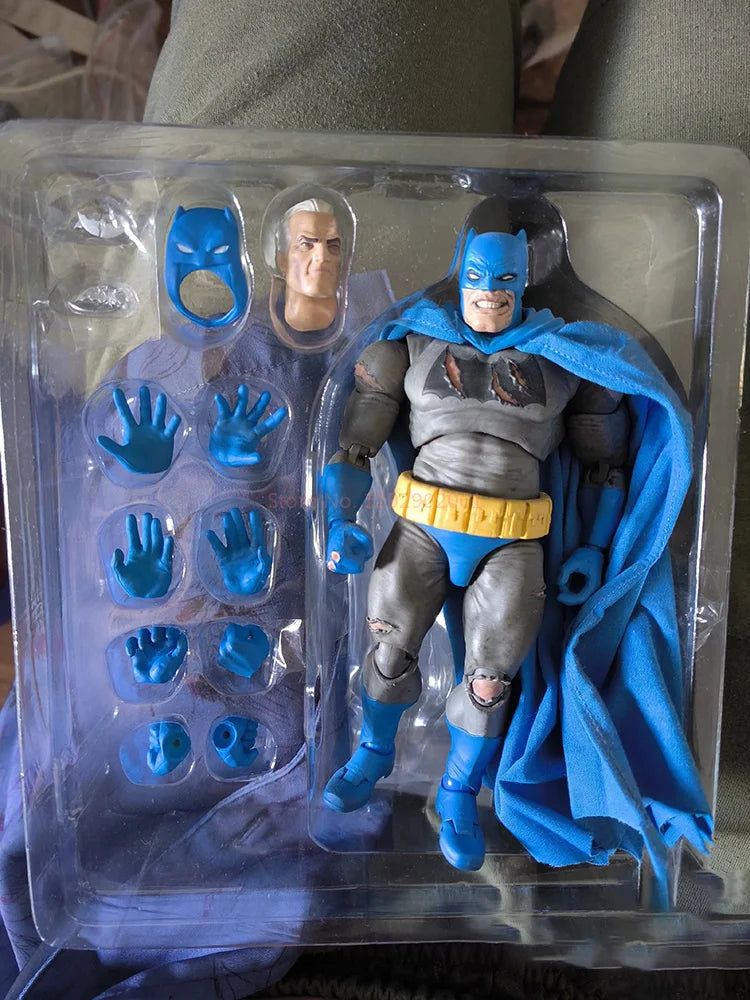 Original Mafex 119 Mafex Batman Tdkr The Dark Knight Triumphant In Stock Anime Action Collection Figures Model Toys