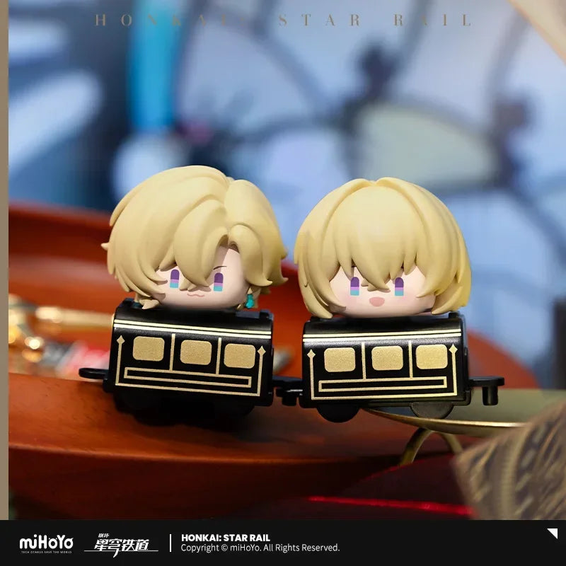 Honkai Star Rail Action Figures Stacking toys March 7th Aventurine Firefly Dr. Ratio Argenti Model q-version Figures Original