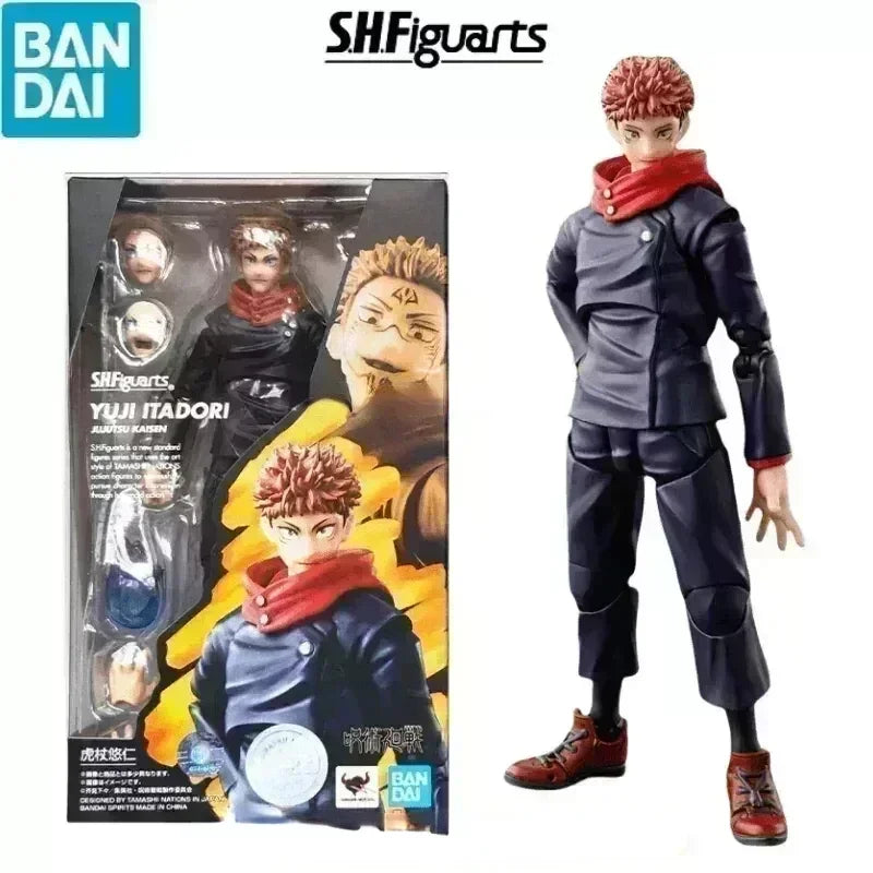 Anime Figures Toy Bandai Original SHFiguarts SHF Jujutsu Kaisen Todo Aoi Satoru Gojo Itadori Yuji Fushiguro Megumi Ryomen Sukuna