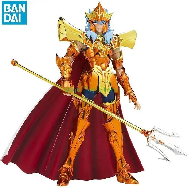 In Stock BANDAI Saint Cloth Myth EX Neptune Poseidon Deluxe Throne Set Anime Action Collectible Figure Model Toy