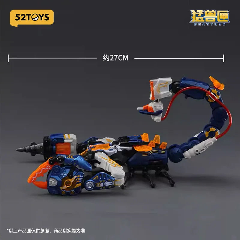 New Beast Box Series Hurricane Scorpion Deformation Toys Mecha Tide Play Hand-Made National Creation Assembly Model Ornaments