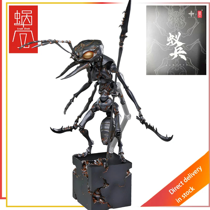 Snail Shell Original Insect Wasp Girl/Ant Soldiers Have Multiple Joints That Can Move  Action Joint Mobility Figure Model Toys