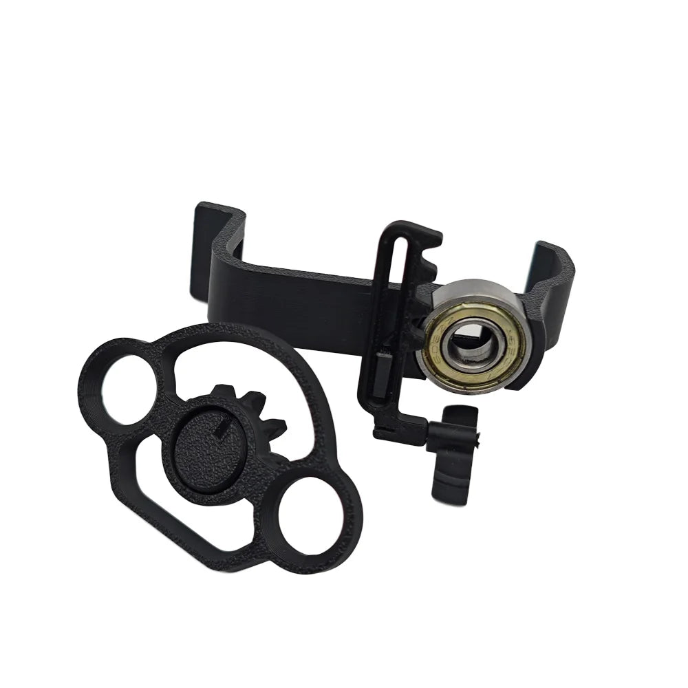 Mini Steering Wheel for PS5 Pro/Slim for PS5 Game Controller Auxiliary Black Replacement 3D Printing Accessories