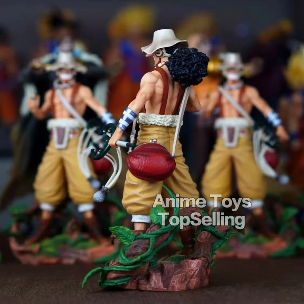 25 cm große Anime-Figur One Piece Figur Usopp Figur Luffy PVC Statue Sammlermodell Spielzeug Geschenk