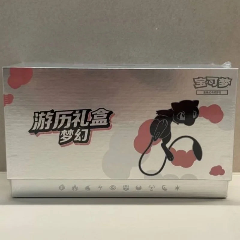 Original PTCG Journey Gift Box Trading Card Games Collectible Peripherals Charizard Mewtwo Simplified Chinese Edition Xmas Gifts