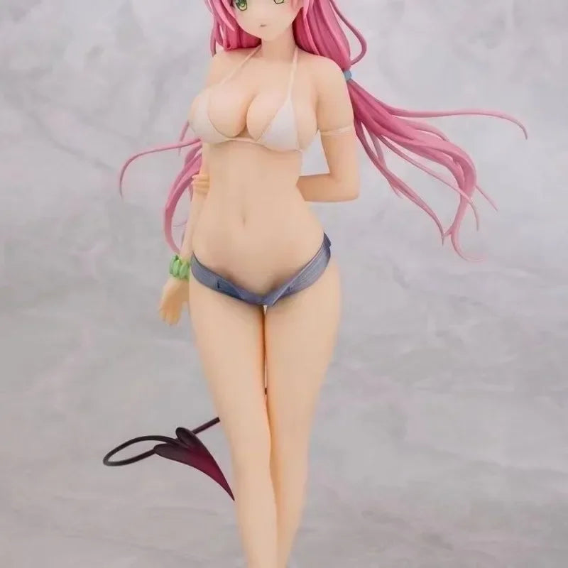 To Love-Ru Badeanzug Lala Anime Figur - Bikini Bishoujo Statue, Desktop PC Gehäuse Dekor für Otaku Sammler Geschenk 2025