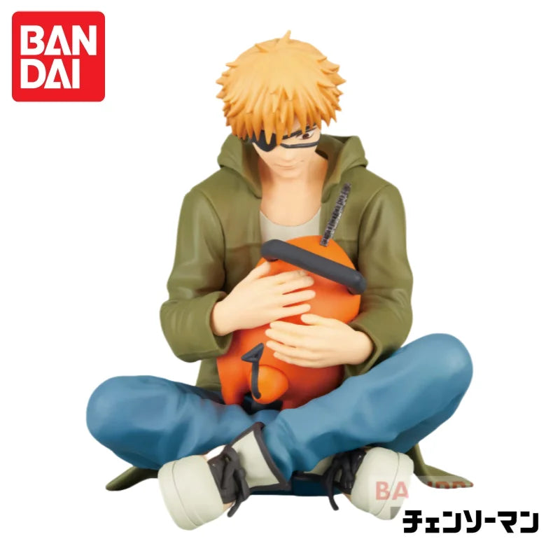 In Stock Bandai Original Banpresto Break Time Collection Vol 1 Chainsaw Man Denji Action Figure Model Doll Brand New Boxed