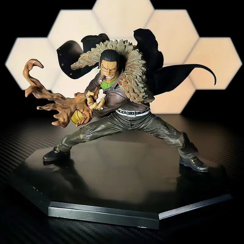 14cm High Quality One Piece Figure Sir Crocodile Mr.0 Anime Figure Decoration Toy Children's Gift Collectibles Model Doll