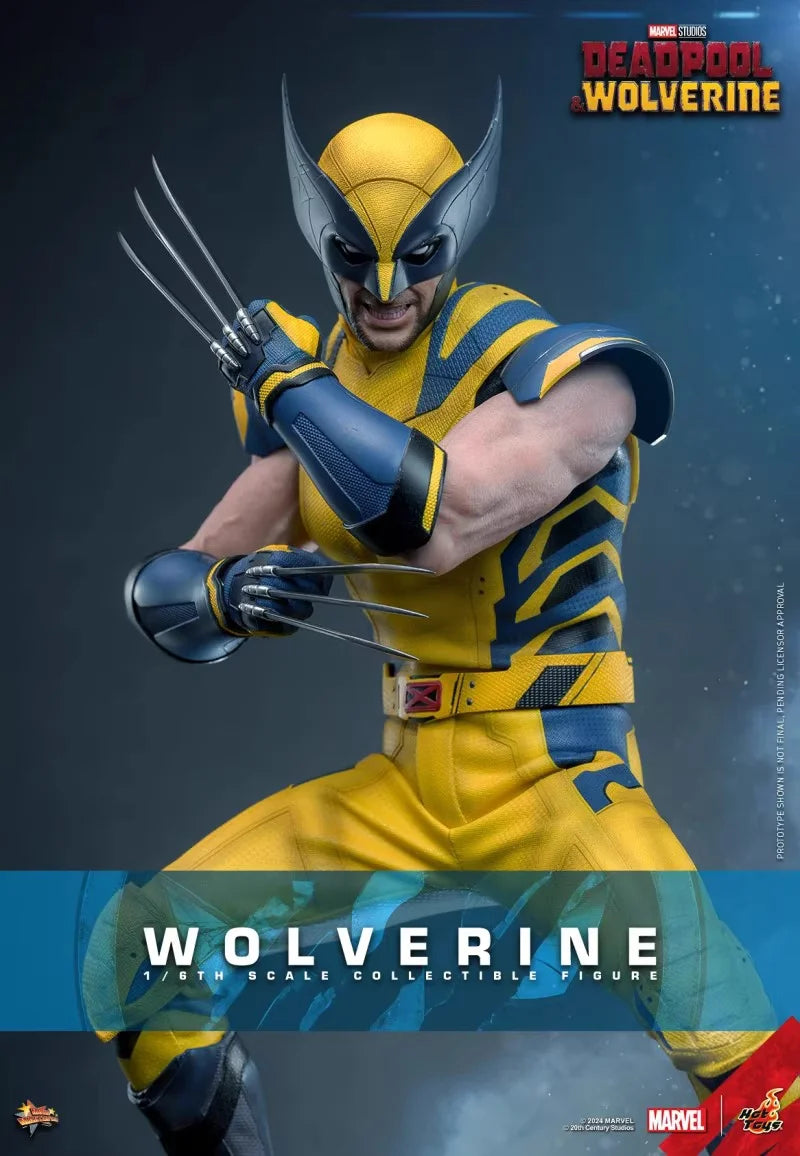Original Hot Toys HT MMS753 Deadpool Wolverine Wolverine Deluxe 1/6th In Stock Anime Action Collection Figures Model Toys