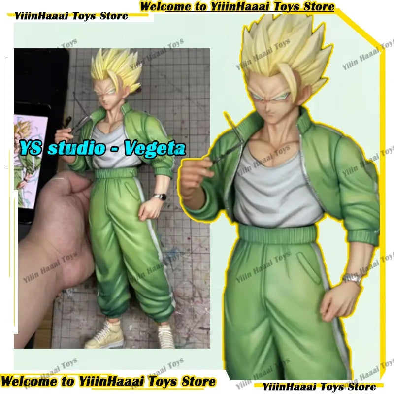 YS Studio Dragon Ball Anime Figure Vegeta Figures 30cm PVC Statue Toys Decoration Ornament Collect Model Birthday Gifts Pre-sell