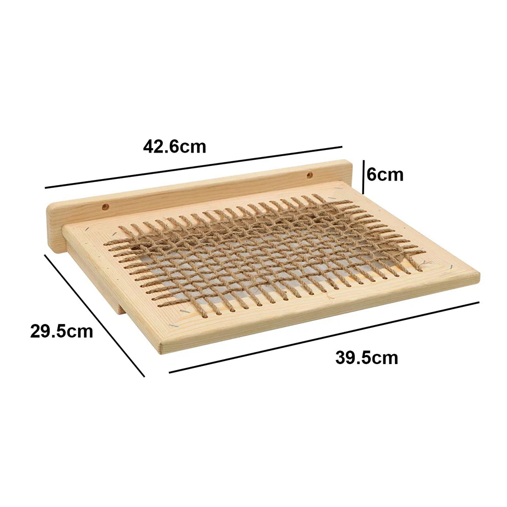 Cat Climbing Shelves Wall Mounted Scratching Post For Cat Grindjing Claws Pet Ladder or Bridge Cat Scraper Furniture Cat Tree