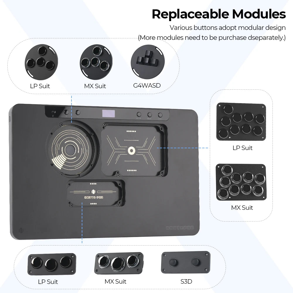 Repleacble Module Logo Haute42-COSMOX X Series Leverless Controller Replaceable Module Joysti ...