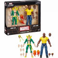 Original Hasbro Marvel Legends Series 85th Anniversary Iron Fist and Luke Cage Anime Figure Model Toys Collection
