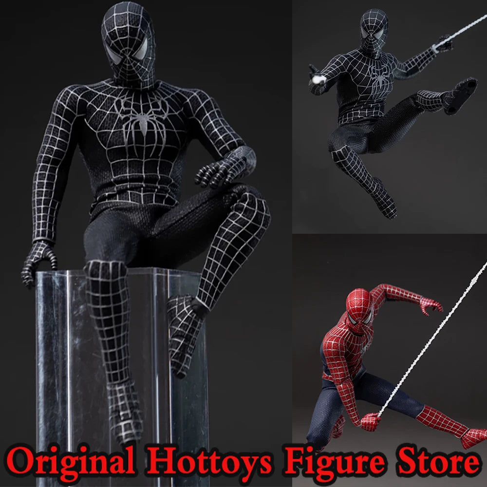WELIKE TOYS 1/12 Scale Male Soldier Black/Red Super Spider Hero Character Full Set 6-inches Action Figure Model Collection
