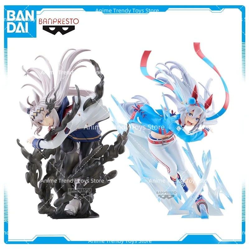 Original BANDAI BANPRESTO Collections Model  Uma Musume Pretty Derby Oguri Cap Tamamo Cross Anime Action Toy Figures WY