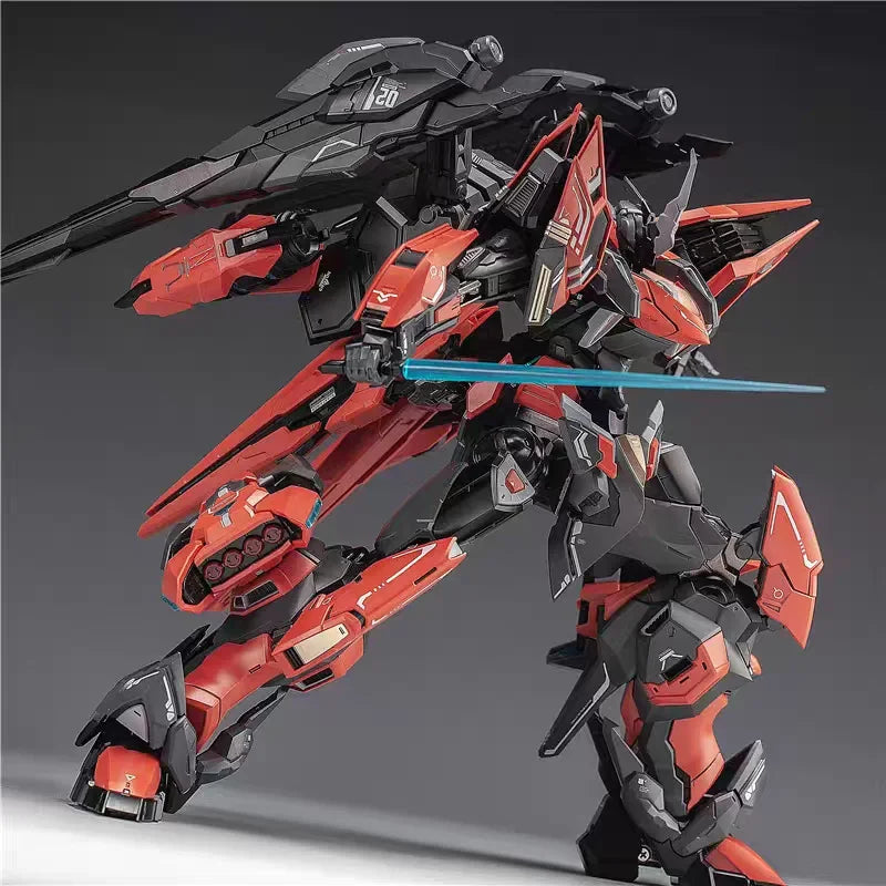 AN-01 Yanmie 1/100 Plastic Model Kit Assembly Mecha Alloy Frame Action Figure With Water Decal Collectible Toy Ornament Boy Gift