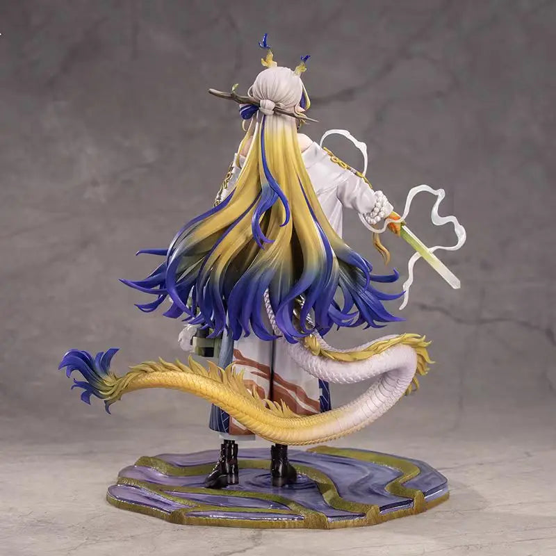 Figure Statue Shu Arknights Anime Figurine Game Action Figurals Character Sculpture Collectible Model Toy Statue Figures Cartoon