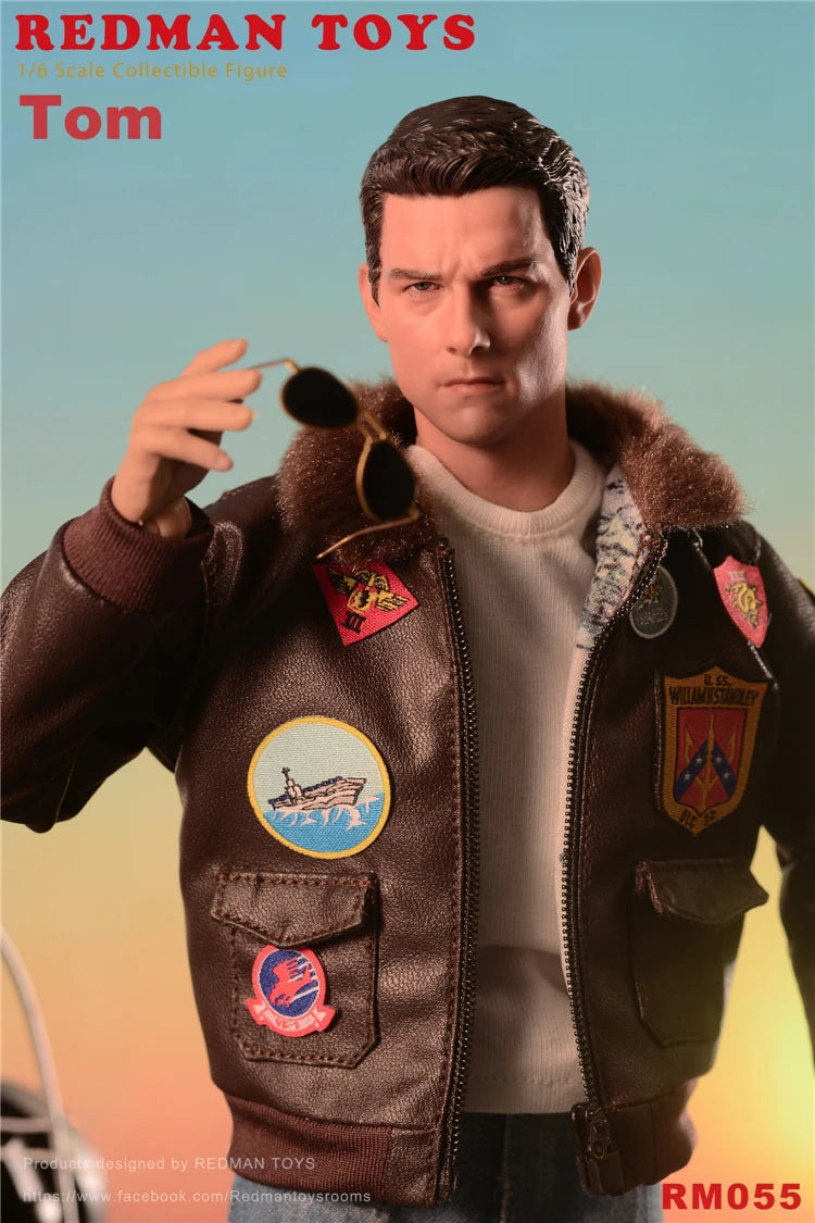 REDMAN TOYS RM055 1/6 Male Soldier Tom Cruise Full Set 12'' Action Figure Model In Stock For Fans Collection