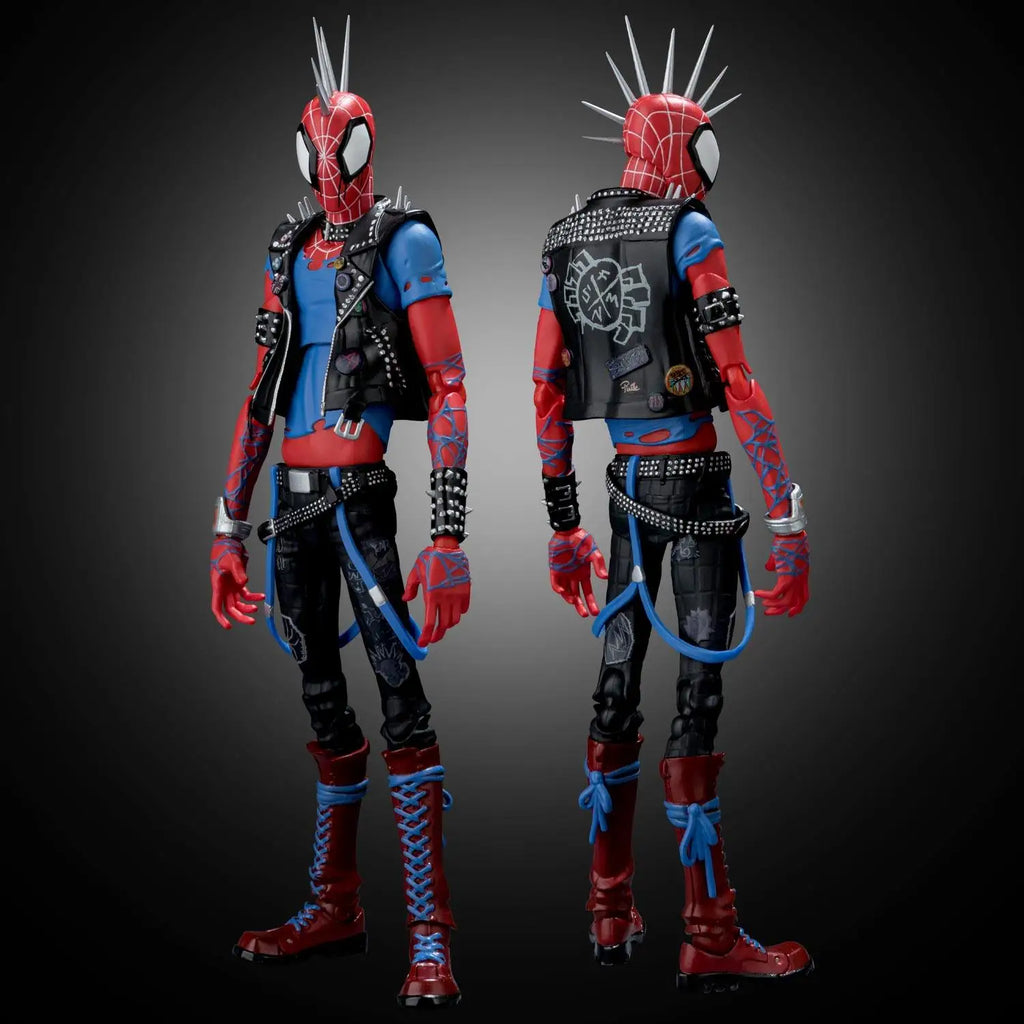 In Stock Sentinel SV-Action SPIDER-PUNK Hobie Brown Spider-Man Movability Model Toys Spider-Man: Across the Spider-Verse