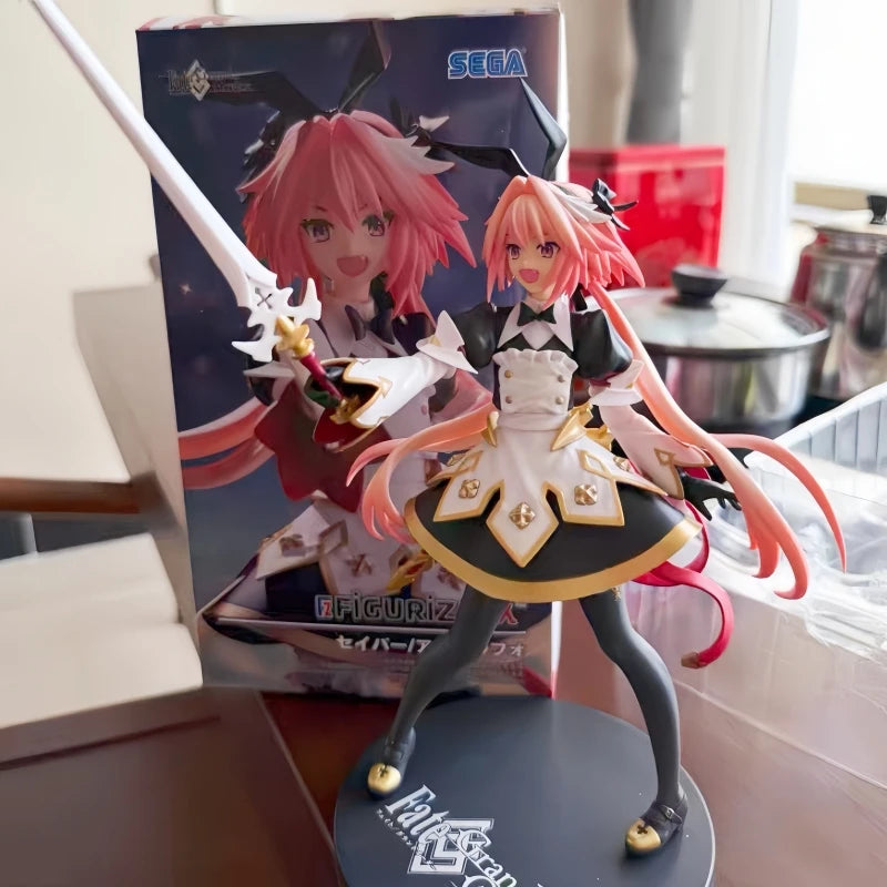 In Stock Original Japanese version SEGA FIGURIZM Fate/Grand Order Astolfo Anime Figure Model Collection Toys Xmas Gifts