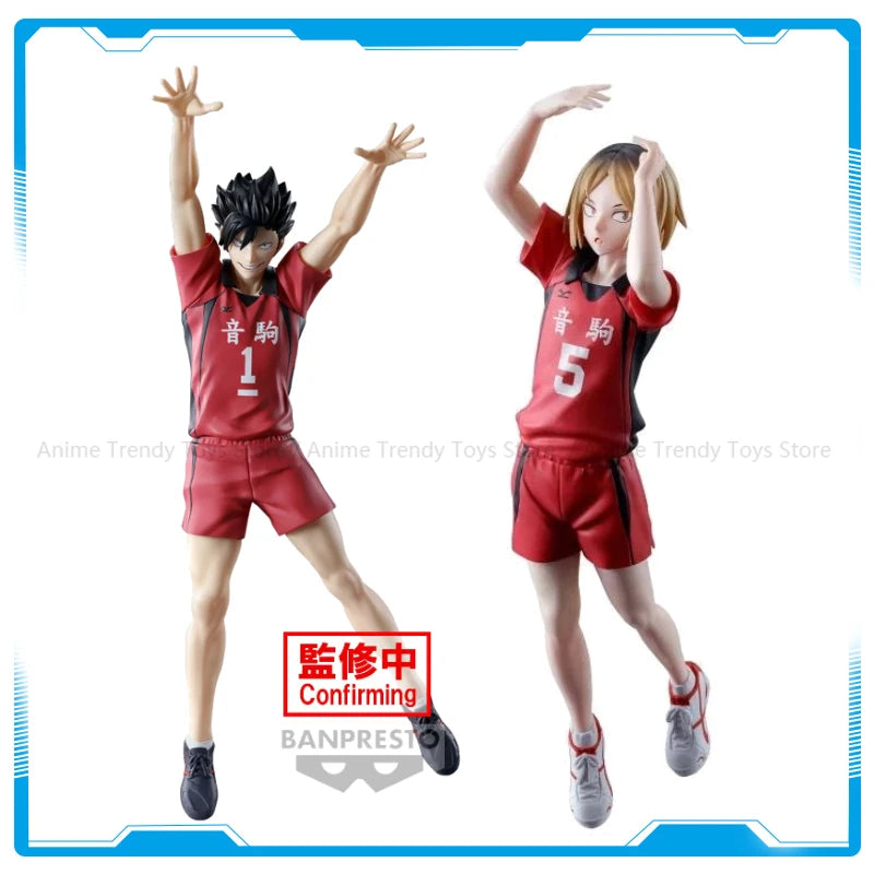 In Stock Bandai Anime HAIKYU!! POSING FIGURE -KENMA KOZUME TETSURO KUROO Action Figure Model Collector Toys WY
