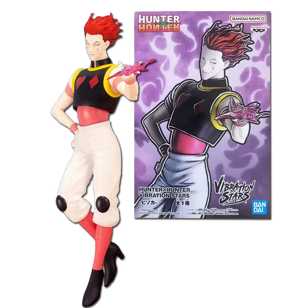 Anime HUNTER×HUNTER VIBRATION STARS Figur Hisoka Actionfigur PVC Spielzeug Geschenksammlung Hobbys Puppen Schreibtischdekoration