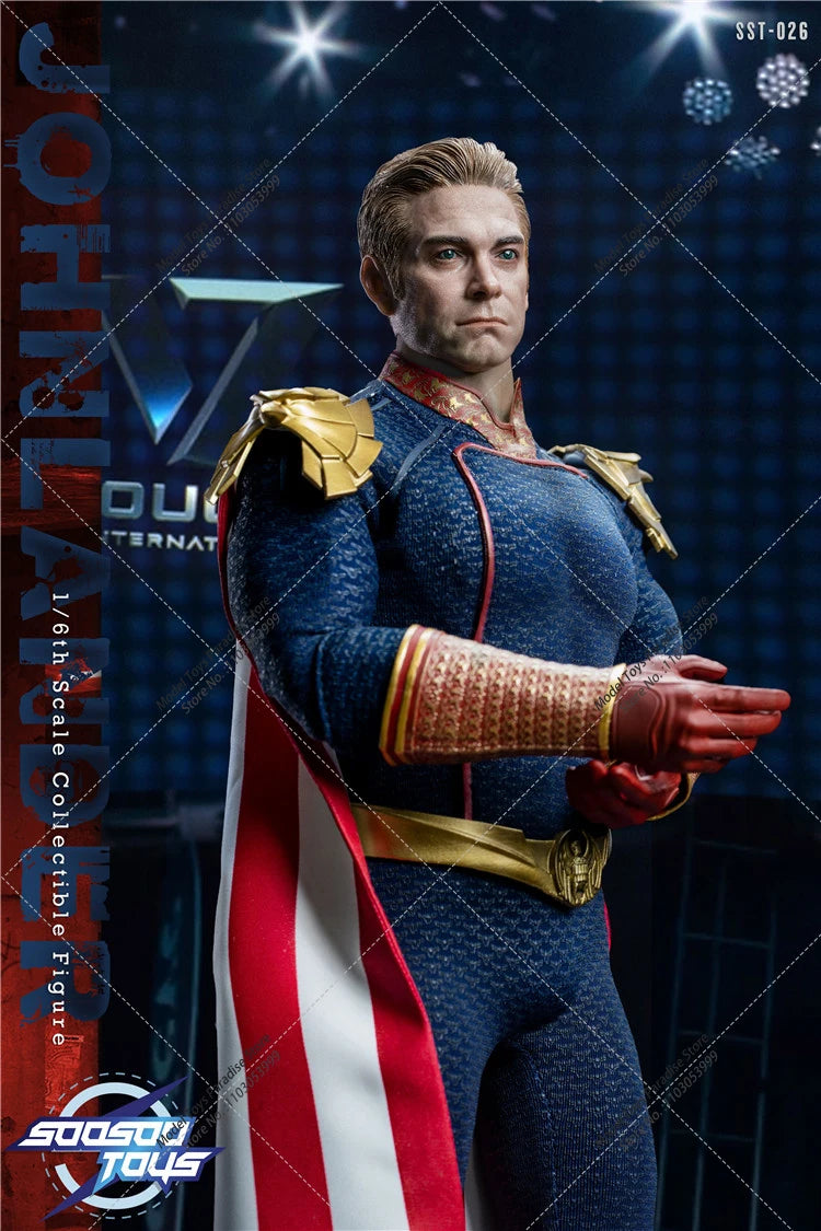 In Stock Soosootoys SST026 1/6 Scale Collectible Evil Men John Lander 12'' Male Soldier Action Figure Doll Full Set Toy for Fans