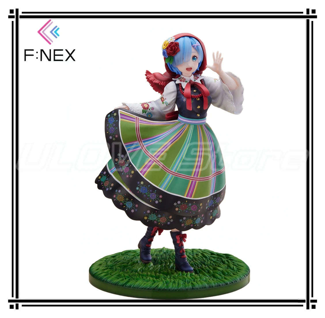 Original F:NEX Re: ZERO - Starting Life in Another World Remu Animation Figure Model Gift Toys Collection
