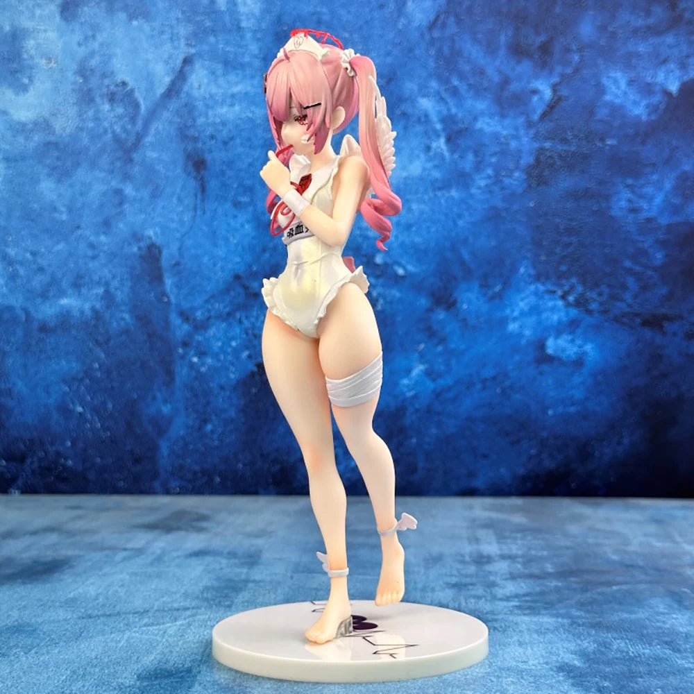 Bibi Buttons Tsukuyomi Riko Anime Nurse Girl 1/6 Scale PVC Action Figure Adult Collectible Model Doll Toy Gift
