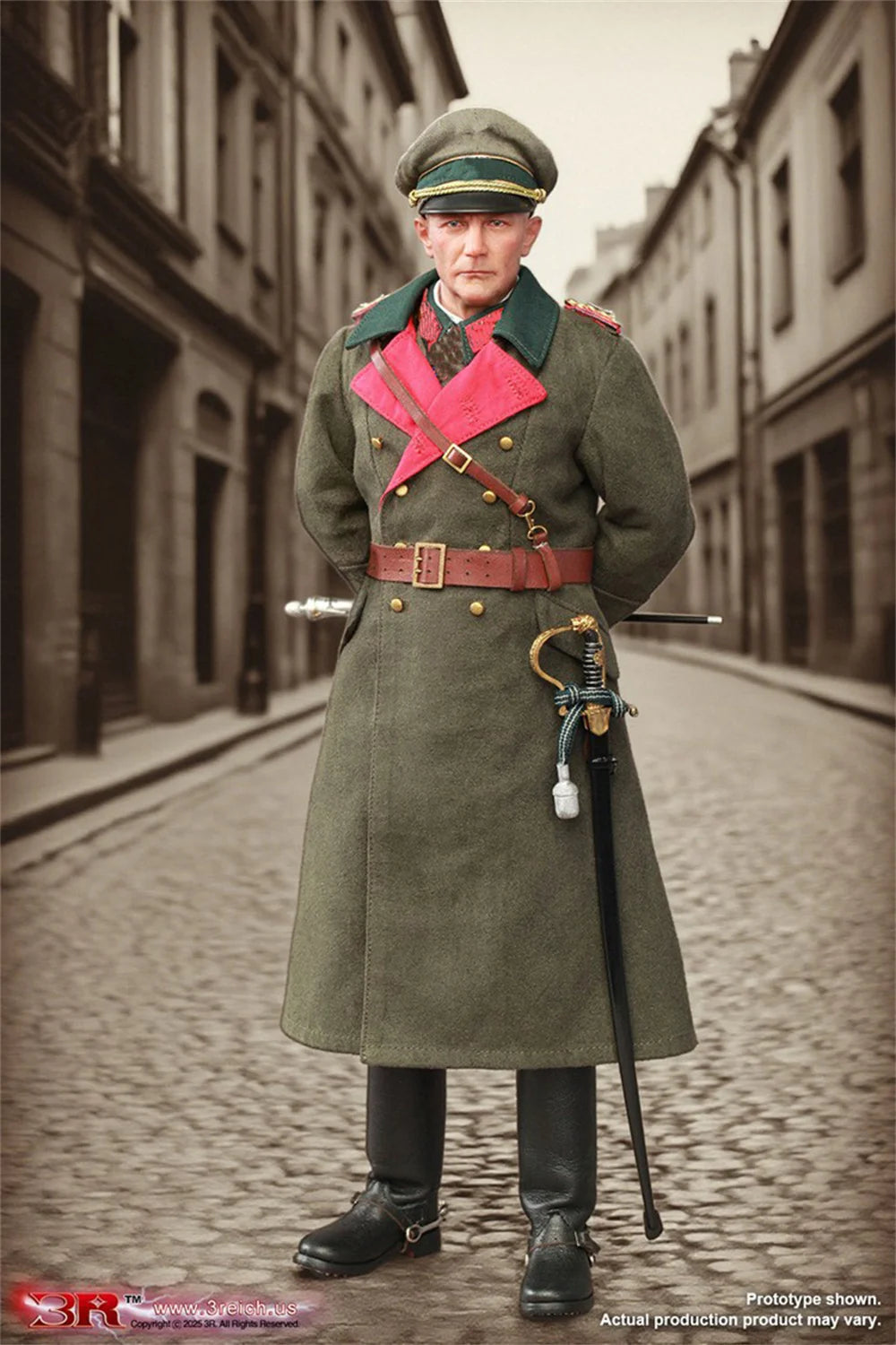  ﻿DID 3R GM656 1/6 Scale Male Soldier German Field Marshal Full Set 12inches Action Figure Model Fans Gifts Collectible