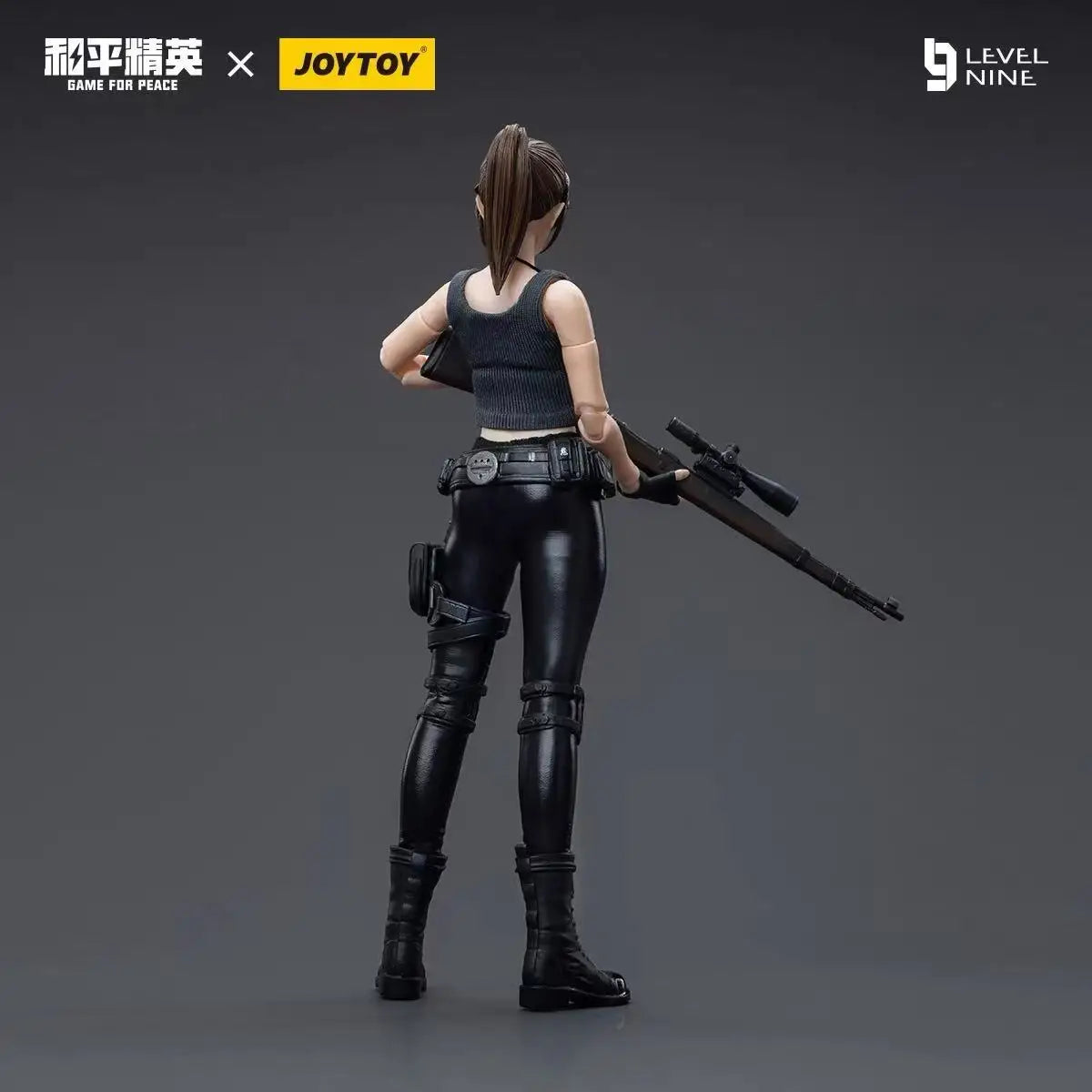JOYTOY LEVEL NINE Action Figures Anime 1/12 16cm FRONTLINE CHAOS Gilly Anime Figure Model Toy