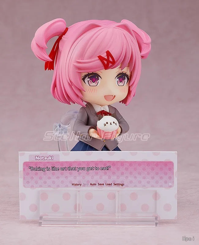 【TM】 Original GSC Nendoron 2077 Doki Doki Literary Club Natsuki Figures Model Collection Anime