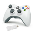 For Xbox 360 PC Gamepads 2.4G Wireless Gaming Controller Supports Microsoft Windows Joystick Dual Vibration
