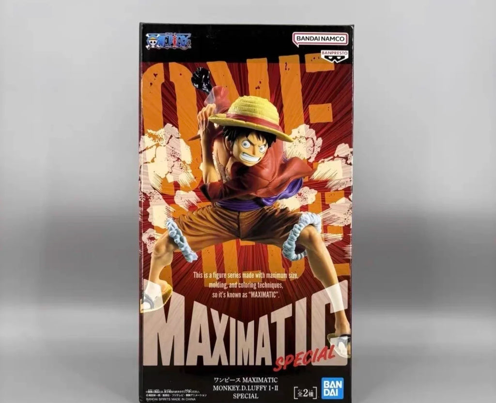 Original BANDAI BANPRESTO ONE PIECE MAXIMATIC MONKEY D.LUFFY SPECIAL Anime-Figuren, Kinderpuppen, Sammlermodellspielzeug