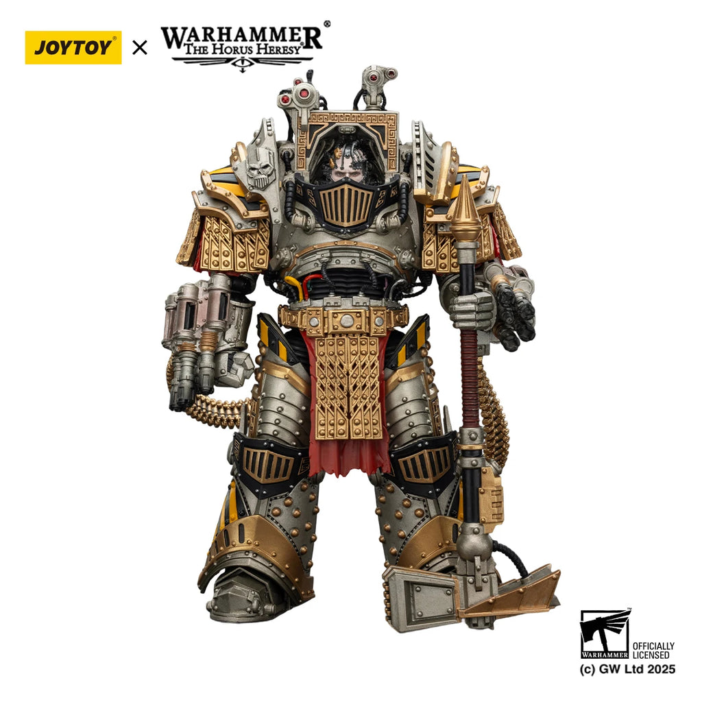 JOYTOY Warhammer "The Horus Heresy"1/18 Action Figures Anime Iron Warriors Perturabo, Primarch of the lVth Legion