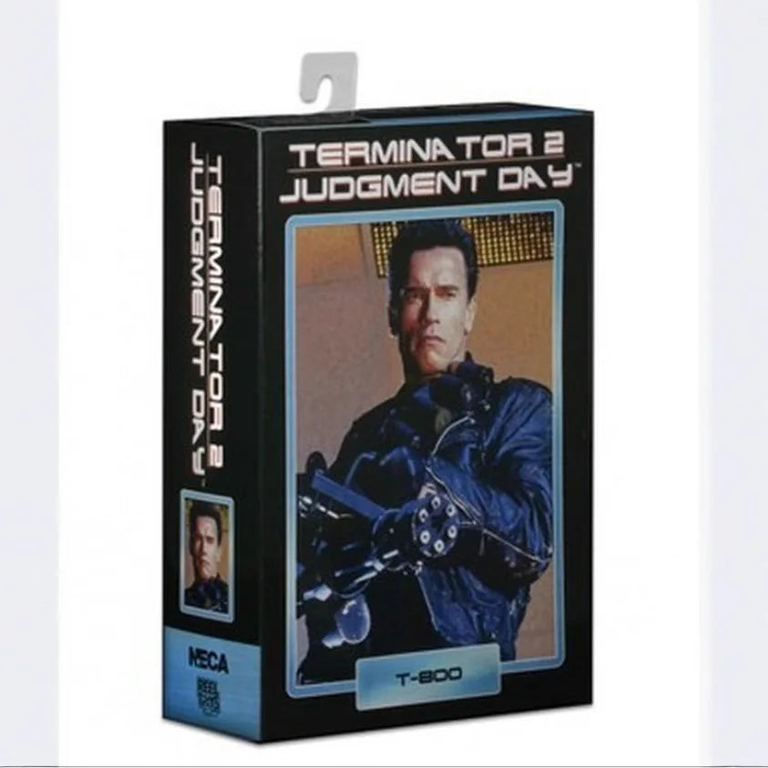 18cm NECA Terminator 2: Judgment Day T-800 Arnold Schwarzenegger PVC Action Figure Collectible Model Toy Gift