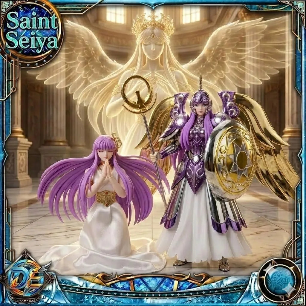 【In Stock】 Saint Seiya MST Athena Saori Kido God Cloth Myth Cloth EX Metal Armor Diecast Action Figure Collection Toy Gift