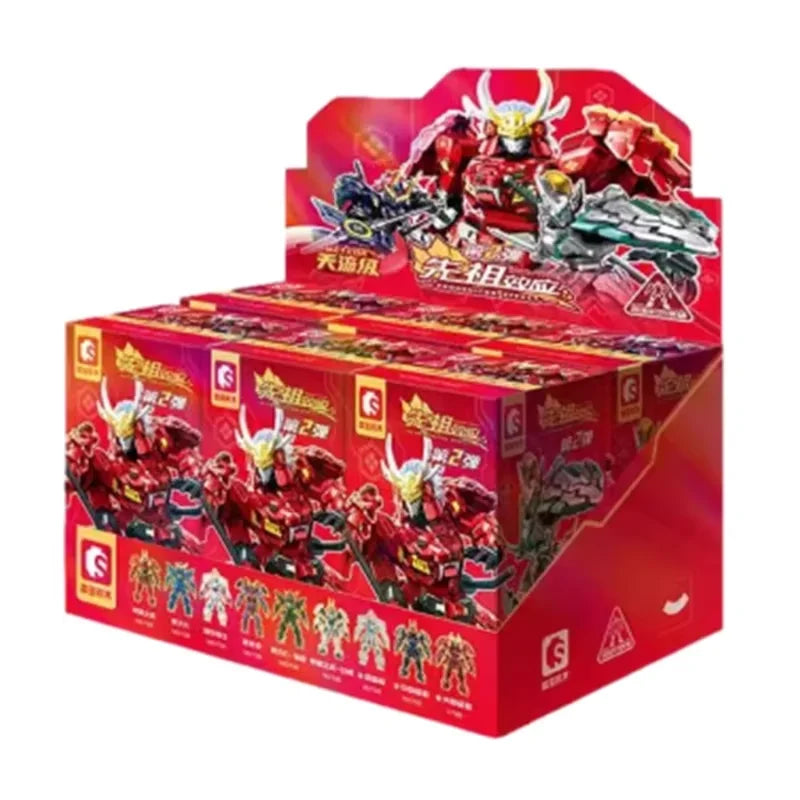 SEMBO Ancestral Effect building blocks Kai's Tiger Brahma Maru assembled model anime peripheral mecha figures birthday gift