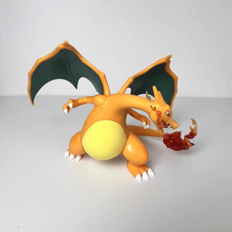 Pokemon Anime Charizard Action Figure Fire Dinosaur GK PVC Model Statue Desktop Collection Decoration Doll Kid Toy Gift