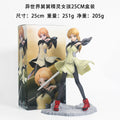 Anime Figure Elf Girl Uncle From Another World 25cm Pvc Model Statue Desktop Ornament Computer Case Decor For Anime Collectors