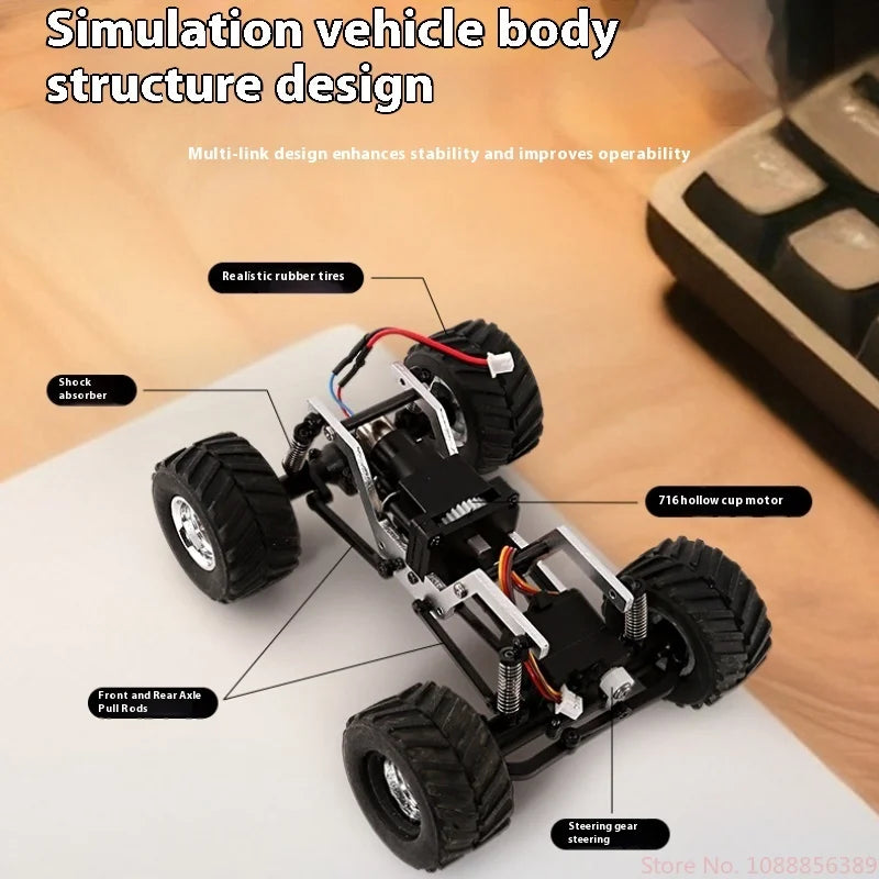 Jiabaile Mini Remote Controlled Car 3601 3602 1:36 Scale Rc Off-Road Vehicle 2.4ghz Rtr Electric Toy For Boys/Girls /Adults