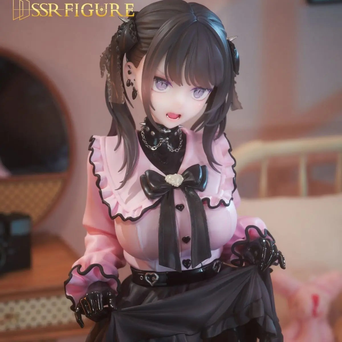 SSR FIGURE Kurokawa Miu Double Swing Anime Figure Japanese Version Collectible Peripheral Desktop Decoration For Anime Otaku