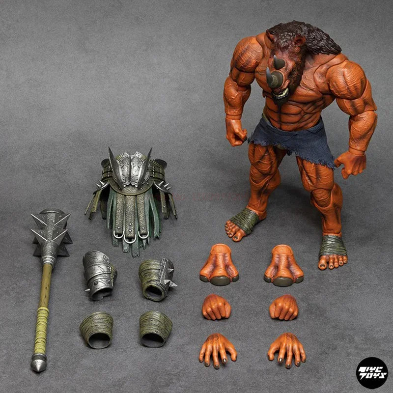 Genuine Xesray Lacc Limited Edition Fight For Glory Action Figure Combatants Ketuta The Big Horn Anime Model Gifts