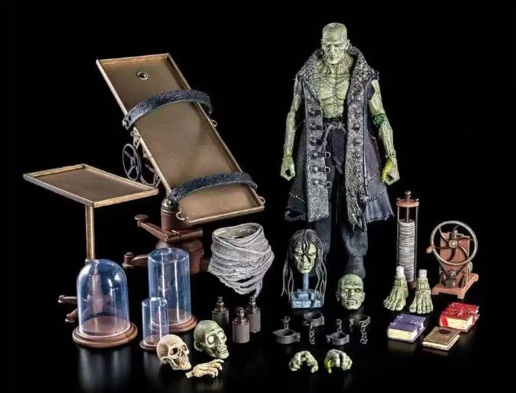 Four Horsemen Studios 1/12 finished product movable Figura Obscura Anubis/Santa Claus/Buster/Frankenstein/Ganesh character model