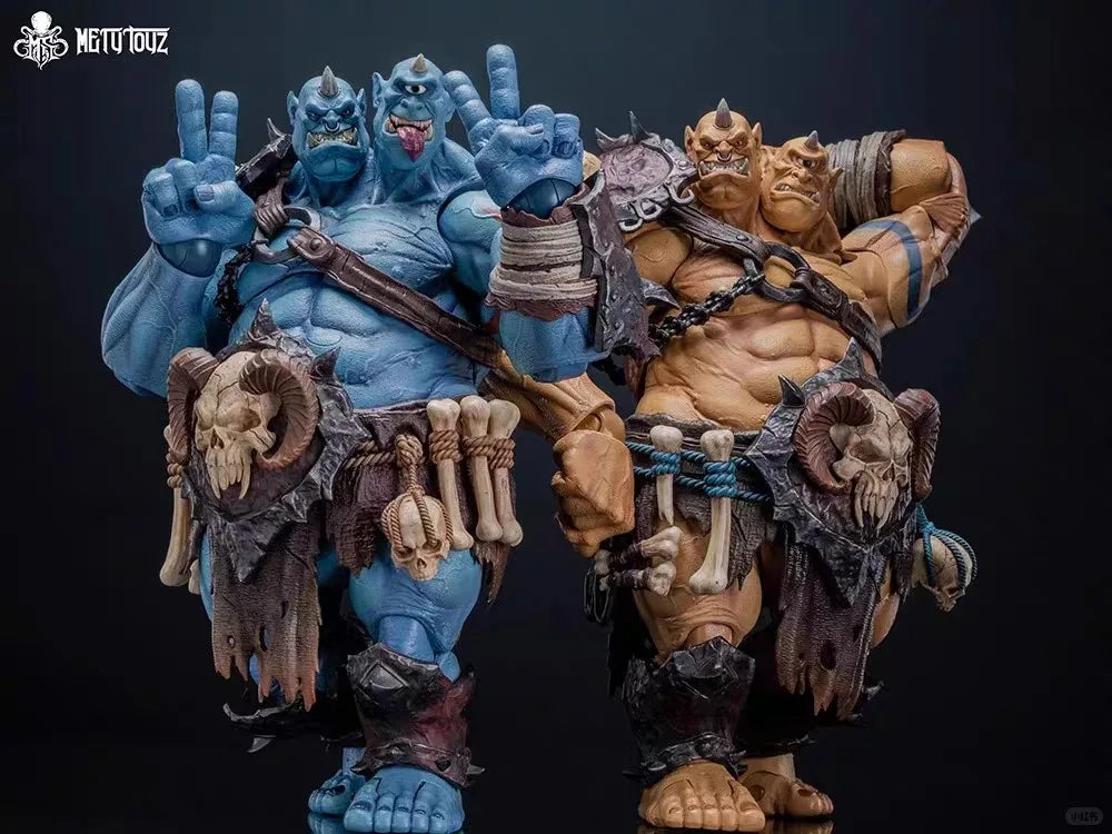 Metytoyz World Of Adventurers - Skullcrusher Ogrus Ogre Warrior Articulated Toy