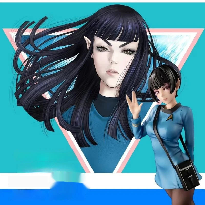 Original Kotobukiya Movie Bishoujo Spock Star Trek Action Figures 20cm Pvc Model Doll Collectible Desktop Decoration Adult Gift