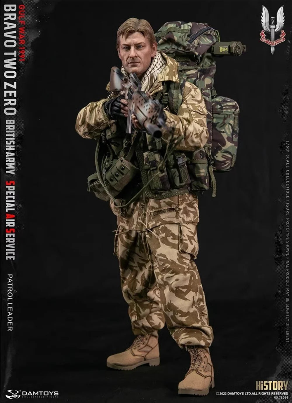 1/6 DAMTOYS DAM 78098 The British Soldier Doll Special Mission Unit Operation Full Set Moveable Action Figure Gift For Fans