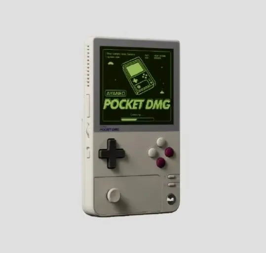 Pocket DMG Spielkonsole OLED-Auflösung 1240*1080 3,92 Zoll Bildschirm 6000mAh Gyroskop Benutzerdefinierte Handheld-Spielkonsolen Geschenke