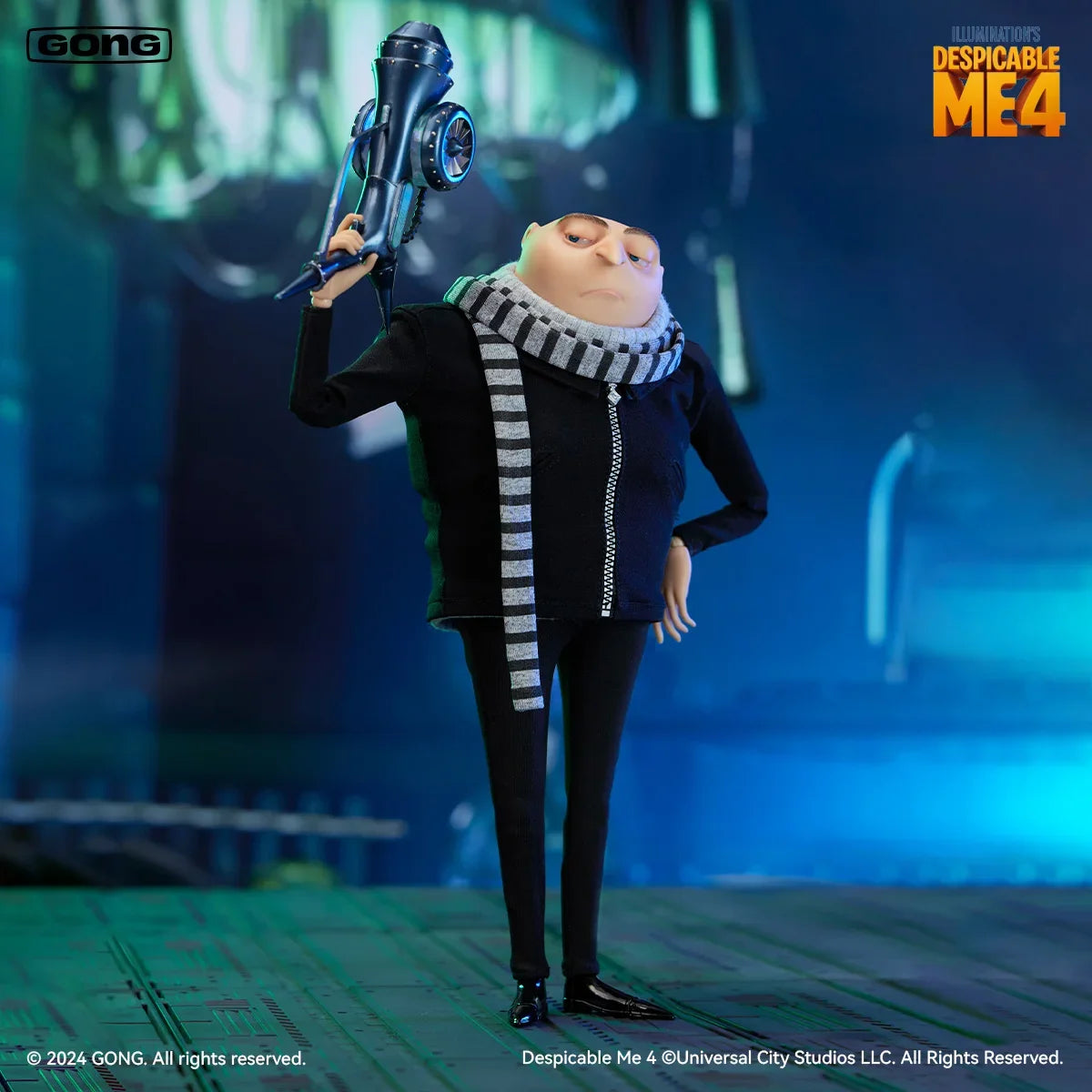 2025 New In Stock Original GONG Despicable Me 4 Gru 1/8 Anime Figurine Joint  Action Figure Model Desktop Decor Gifts Toys