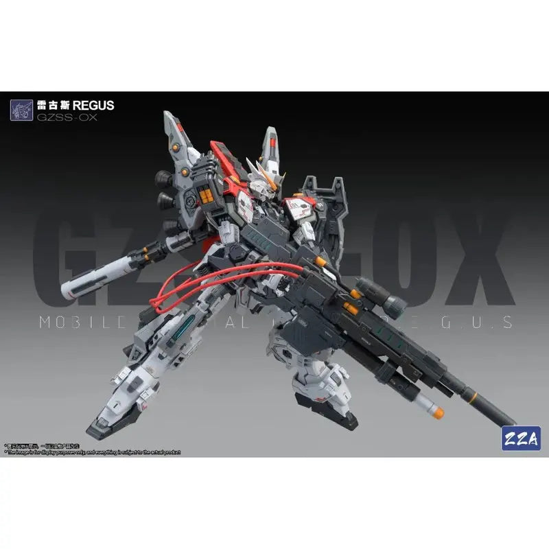 【IN STOCK】ZZA REGUS GZSS-OX-001 Captain Mobile Suit Assembly Plastic Model Kit Collectible Mecha Figure For Hobby Enthusiasts
